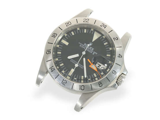 Armbanduhr: gesuchte Rolex Explorer II "SteveMcQueen", Stahl, REF. 1655, Fullset, 1978 - Foto 11
