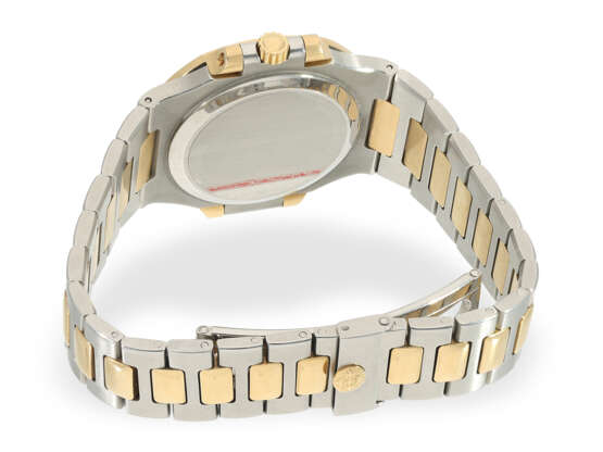 Armbanduhr: kaum getragene Patek Philippe Nautilus 3800/1 in Stahl/Gold, Genfer Siegel - Foto 2