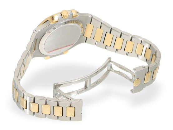 Armbanduhr: kaum getragene Patek Philippe Nautilus 3800/1 in Stahl/Gold, Genfer Siegel - фото 3