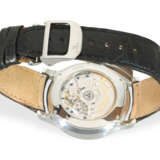 Armbanduhr: hochfeine große Vollkalender-Uhr mit Mondphase, Jaeger LeCoultre Ref.140.8.98S, Full-Set - photo 2