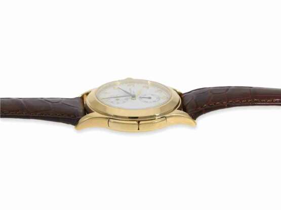 Armbanduhr: nahezu neuwertige, große Patek Philippe "CALATRAVA TRAVEL TIME" Ref.5134, mit Stammbuchauszug, Genf, 2002 - photo 4