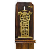 Wanduhr: seltene, große japanische Pfeileruhr/Pillar-Clock "Shaku Dokei" mit Spindelhemmung, ca.1840 - photo 3