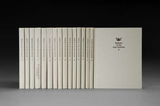 BULLETIN OF THE ASIA INSTITUTE - BROMBERG, Carol Altman et al. Ames: Iowa State University Press, 1990-2004. Approximately 16 volumes, comprising vols. 4-18. - photo 1