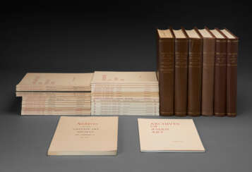 THE ASIA SOCIETY ARCHIVES - A group of approximately 38 publications by The Asia Society Archives.