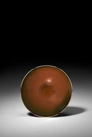 A RARE DING PERSIMMON-GLAZED HEXAFOIL BOWL - photo 1