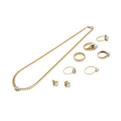 Jewelry mixed lot of 8 pieces,