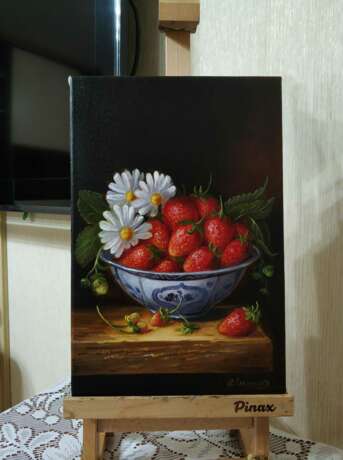 Oil painting “Аромат лета”, Canvas on the subframe, Oil, Classicism, Still life, Россия Новокузнецк, 2023 - photo 2