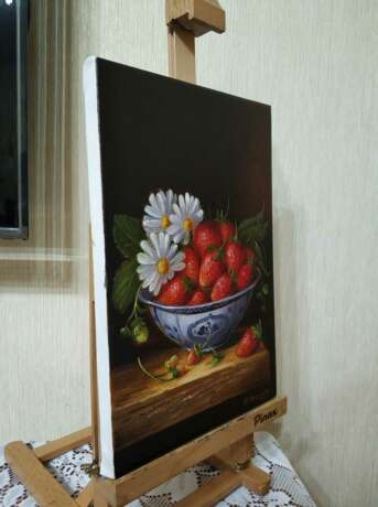 Oil painting “Аромат лета”, Canvas on the subframe, Oil, Classicism, Still life, Россия Новокузнецк, 2023 - photo 3