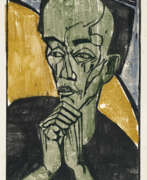 Self-portrait. ERICH HECKEL (1883-1970)