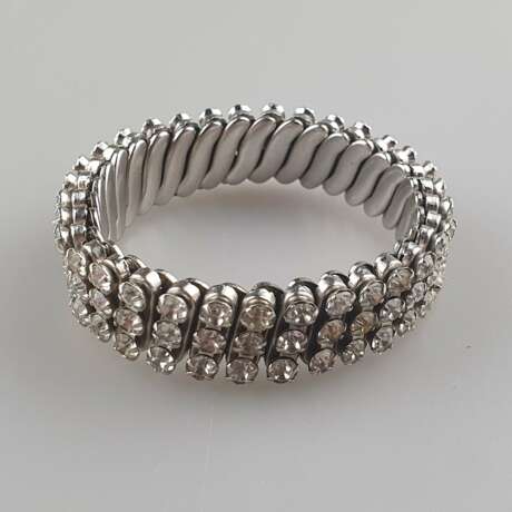 Glitzerndes Vintage-Scherenarmband - фото 1