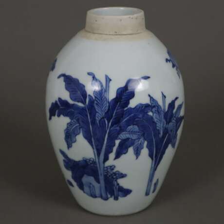 Blau-weiße Vase - Foto 2
