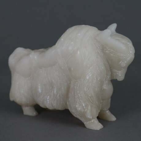 Yak-Figur aus Alabaster - photo 1