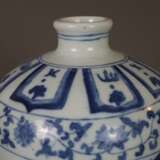 Blau-Weiß Vase in Meiping-Form - Foto 2