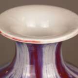 Vase mit Flambé-Glasur - Foto 2