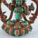 Figur des Manjushri (Bodhisattva der Gelehrsamkeit) - Foto 4