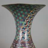Große Cloisonné-Vase - photo 3