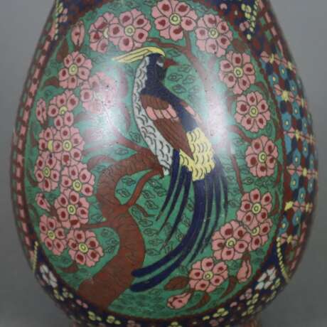 Große Cloisonné-Vase - фото 4