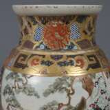 Satsuma-Vase mit Szenen aus dem alten Japan - фото 5