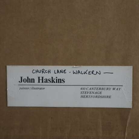 Haskins, John (* 1938 London) - Foto 9