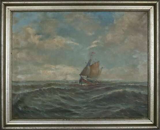 Hellriegel, K. (Marinemaler, um 1900) - фото 1