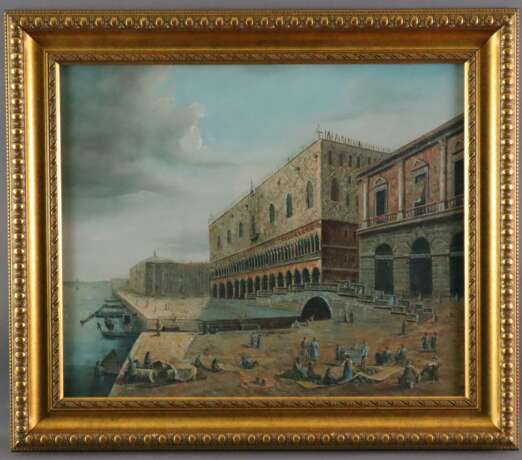Unbekannter Vedutenmaler im Stil von Antonio Canal, genannt „Il Canaletto“ - Foto 4