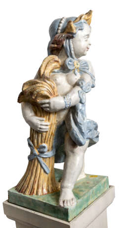 MONUMENTALE FIGUR EINES PUTTO - photo 3