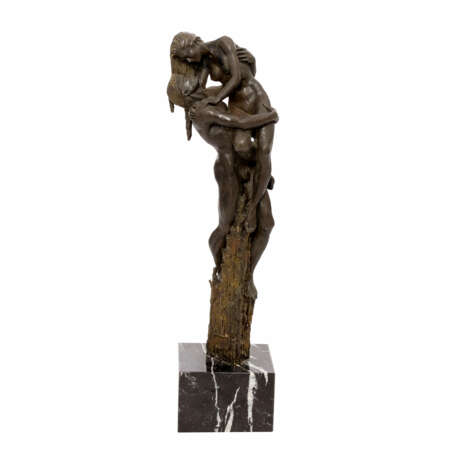 VIDAL, MANUEL (geb. 1953), "Sich umarmendes Paar auf Felsen", - Foto 6