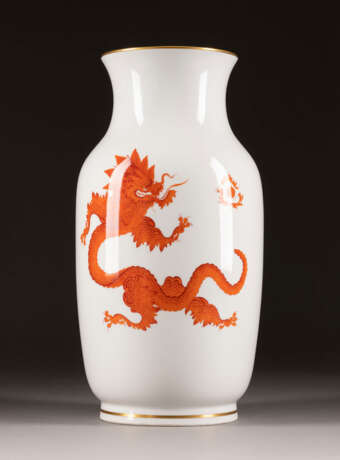 GROSSE VASE 'ROTER MINGDRACHE' - photo 1