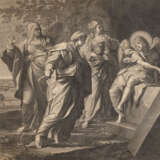 ETIENNE GANTREL 1646 Toul od. Metz - 1706 Paris DIE DREI MARIEN AM GRAB DES AUFERSTANDENEN CHRISTUS (NACH ANNIBALE CARRACCI) - photo 1