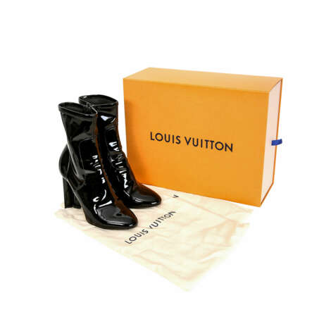 LOUIS VUITTON Stiefeletten "SILHOUETTE", Grösse 37. - Foto 5