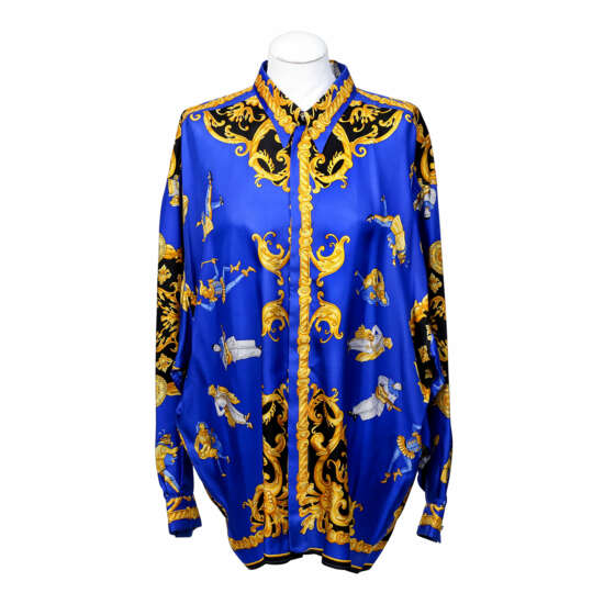 versace classic v2 silk shirt