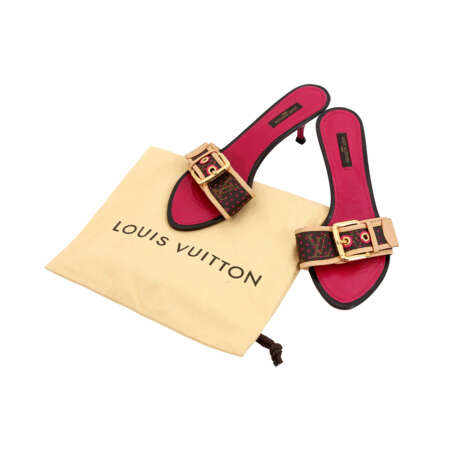 LOUIS VUITTON Pantoletten, Grösse 37. - photo 5