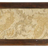 A BEIGE STONE-INSET LACQUERED JUMU WINE TABLE - фото 6