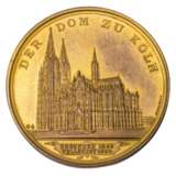 Old German Medals, City of Cologne - Gilt Bronze Medal - photo 1