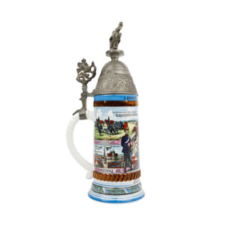 Souvenir mug Bavaria - 4th Feldart.-Rgt. - фото 4