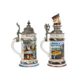 Convolute souvenir mugs Bavaria - Würzburg and Regensburg, - photo 4