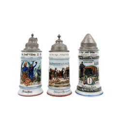 Convolute souvenir mugs Bavaria - 3 pieces,