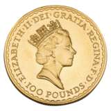 GB/GOLD - 100 Pounds 1994, Britannia, vz, scratches, - фото 1