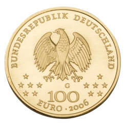 FRG/GOLD - 100 Euro 2006 G Weimar,