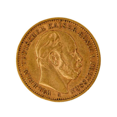 Prussia/GOLD - 20 Mark 1887 A - фото 1