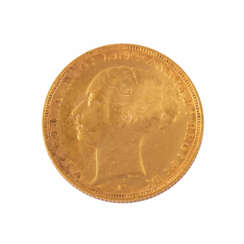 Australia /GOLD - Victoria (w. loop) 1 x 1 Sovereign 1885/M