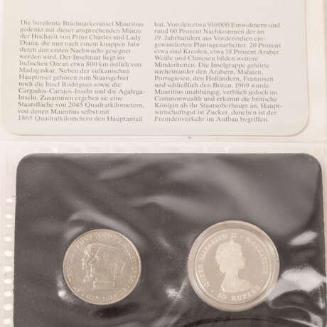 Collection of commemorative coins for the wedding of Prince Charles & Lady Diana - Foto 3
