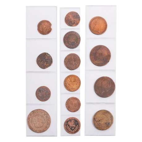 37 cleaned copper coins, from ancient times, - photo 3