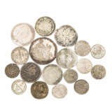 15 old paper bags with coins from early modern times, - photo 1