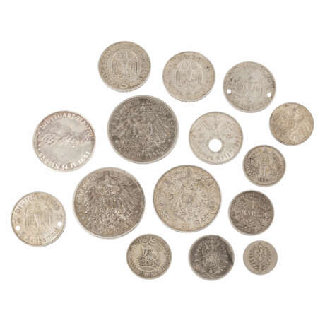 Austria / German Empire - Convolute of 13 coins, - фото 2