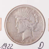 USA - Convolute of 6 x Peace Dollars, - Foto 3