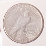 USA - Convolute of 6 x Peace Dollars, - фото 4