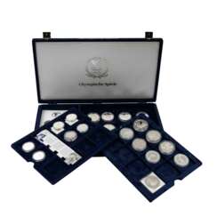 Silver commemorative coin collection "Olympic Games" -
