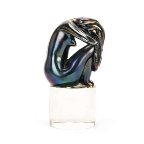 Murano Glasskulptur 'Die Hockende' - photo 4
