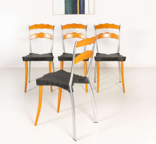 Vier 'Sedlak' Stühle, Entwurf von Borek Sipek (1949-2016) - фото 2